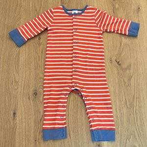 Baby Boden Striped Romper